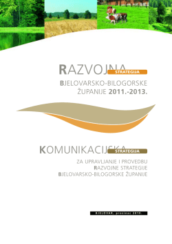 Županijska razvojna strategija Bjelovarsko