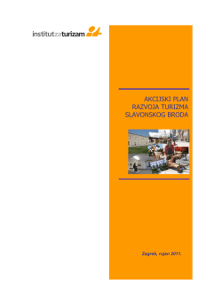 akcijski plan razvoja turizma slavonskog broda