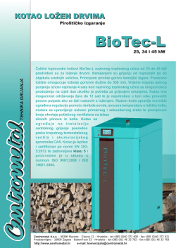 Centrometal BioTec-L - letak
