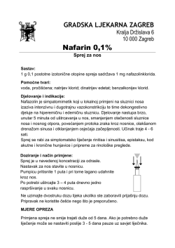 Nafarin 0,1% - Gradska ljekarna Zagreb