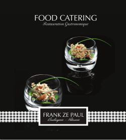 FOOD CATERING - Frank Ze Paul