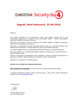 Zagreb, Hotel Antunović, 22.09.2010.