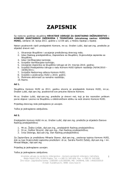 PDF, 120 KB - HUSI hrvatska udruga za sanitarno inženjerstvo