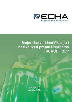 4 smjernice za identifikaciju i nazive tvari u - ECHA