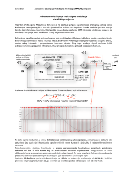 Jednostavno objašnjenje Delta-Sigma modulatora DSM