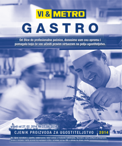 GASTRO - Metro
