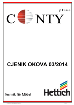 CJENIK OKOVA 03/2014