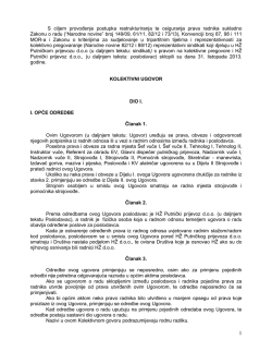 31. listopada 2013. god Novi kolektivni ugovor s - Strojovođe-hr