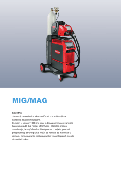 Katalog MIG-MAG uređaja
