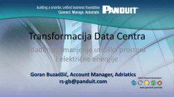 Panduit DATA centar rjesenje_Goran Buzadzid_Panduit.pdf