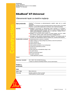 SikaBond ® AT-Universal