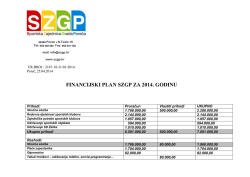 Financijski plan SZGP 2014.pdf - Sportska zajednica Grada Poreča