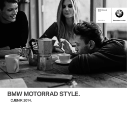 Preuzmite cjenik BMW MOTORRAD STYLE 2014.