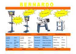 Letak alata Bernardo 2011