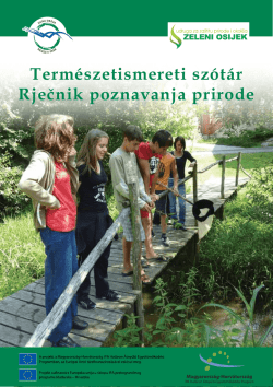 Természetismereti szótár Rječnik poznavanja prirode - Duna