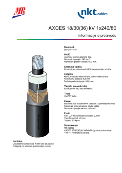 AXCES 18/30(36) kV 3x70/25