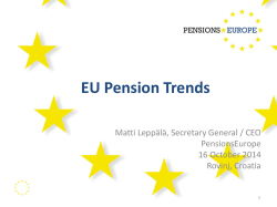 EU Pension Trends