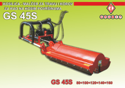 Kosilica-malčer GS-45S