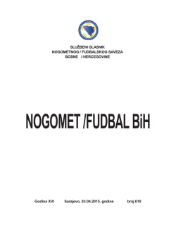 broj 568.cdr - Nogometni/fudbalski savez Bosne i Hercegovine