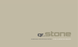 Greek-English Prospect - GR STONE Products 2014