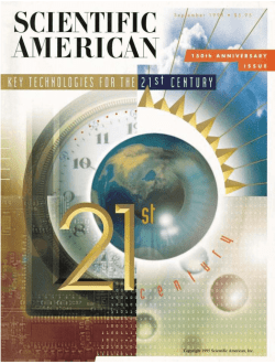 Copyright 1995 Scientific American, Inc.