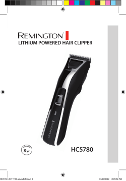 HC5780 - Remington