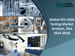Global HIV-AIDS Testing Market 2014-2018
