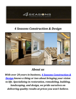 4 Seasons Home Construction & Design Company in Agoura Hills, CA