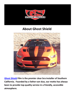 Ghost Shield Car Wraps Los Angeles