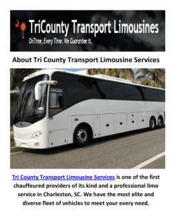 Tri County Party Bus Rental Transport Services in Charleston