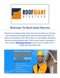 Roof Giant | Roofers in Warren, MI