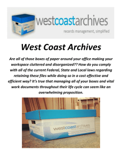 West Coast Archives : Paper Shredding Company In Los Angeles