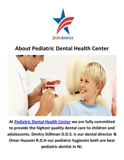 Pediatric Dentist Health Center in NJ