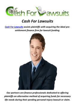 Cash For Lawsuits Advance in Millburn, NJ