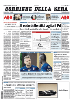 Corriere della sera - 10.06.2014
