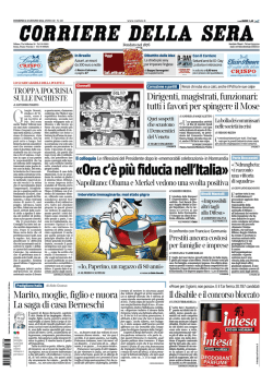Corriere della sera - 08.06.2014