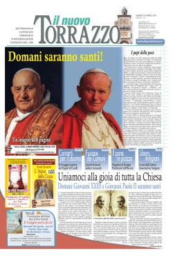 26/04/2014 - Il Nuovo Torrazzo