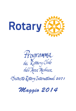 Maggio 2014 - Rotary Club Firenze