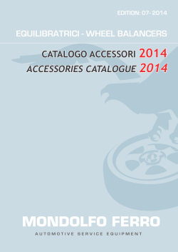 catalogo accessori 2014 accessories catalogue 2014