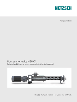 Pompe monovite NEMO®