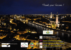 Thank you Verona ! - Endurance in the World