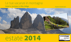 estate 2014 - Top Hotel Alto Adige