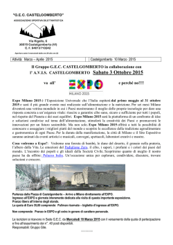 gec marzo aprile 2015 - Comune di Castelgomberto
