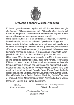 Rassegna 2015 - Comune di Montescudo
