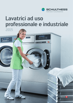 Lavatrici ad uso professionale e industriale