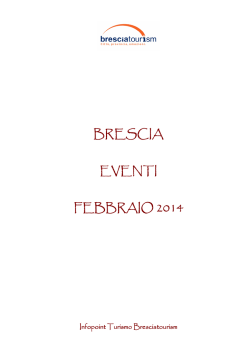 Calendario Aggiornato Eventi Brescia Febbraio
