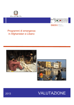 Italiano - Cooperazione Italiana allo Sviluppo