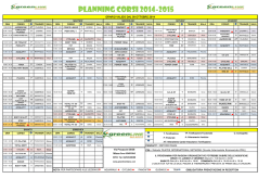 PLANNING CORSI 2014-2015