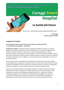 Careggi Smart Hospital - Azienda Ospedaliera Careggi