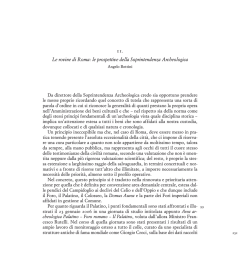 PDF = ROMA ARCHEOLOGIA: Dott.ssa Mirella Serlorenzi